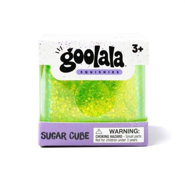 Squishy Glitter Cubes