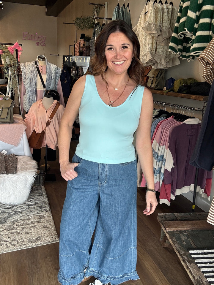 Hip Length Reversible Tank