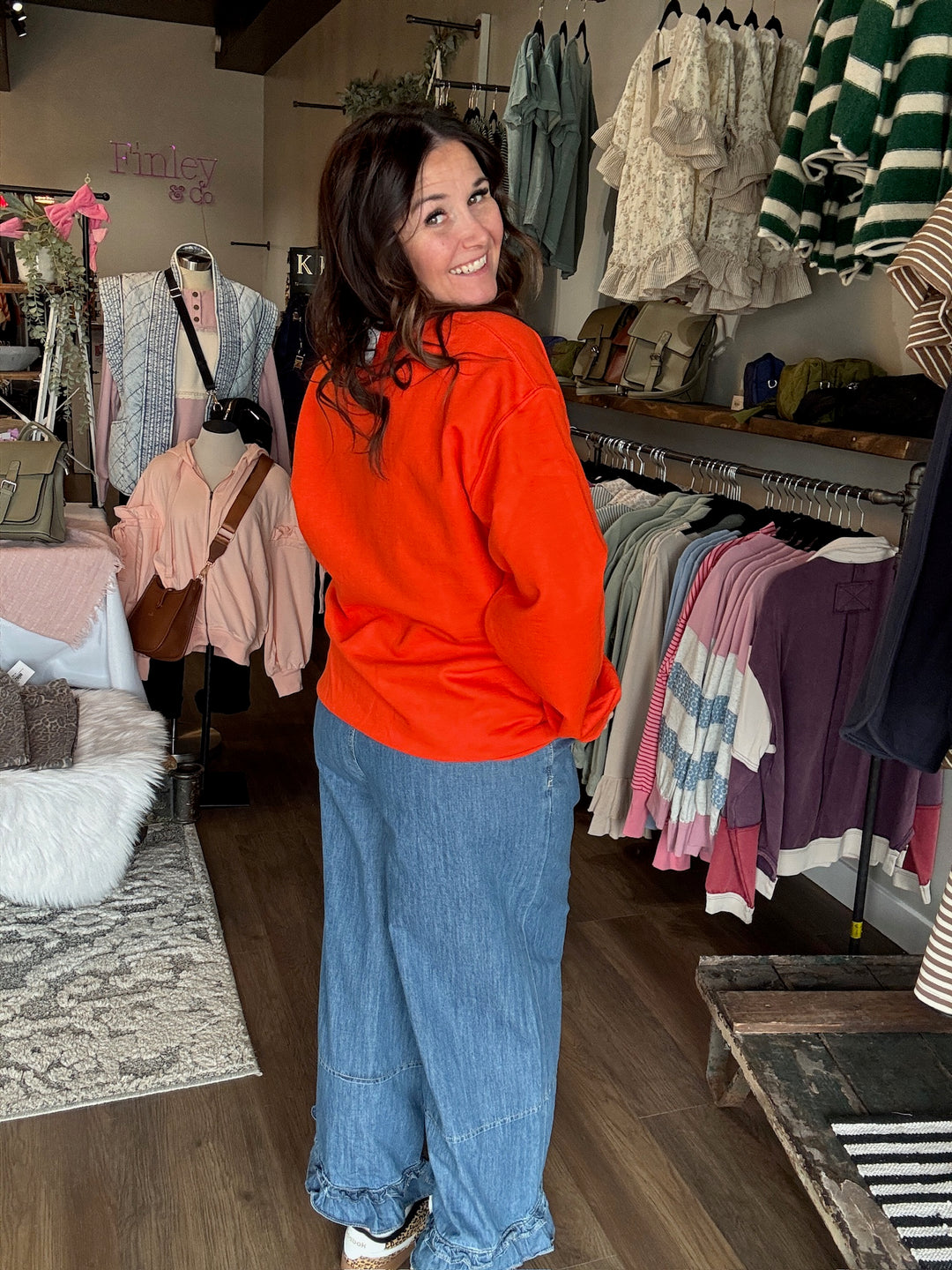Orange Tigers Sweatshirt