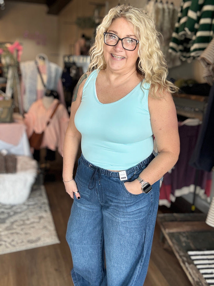 Hip Length Reversible Tank