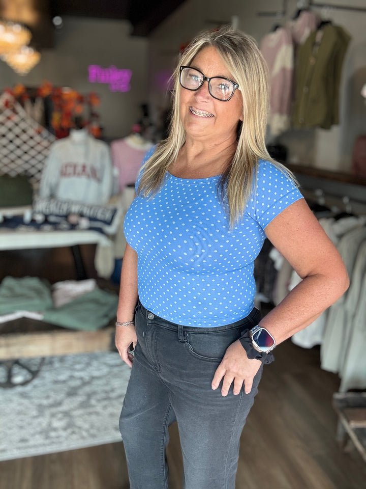 Reversible Polka Dot Tee