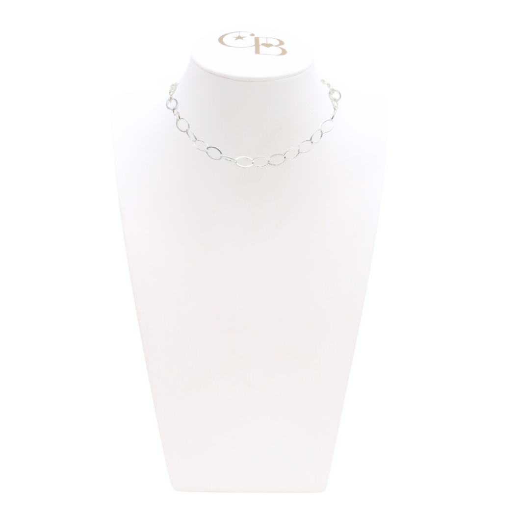 Silver Avery Kate Necklace