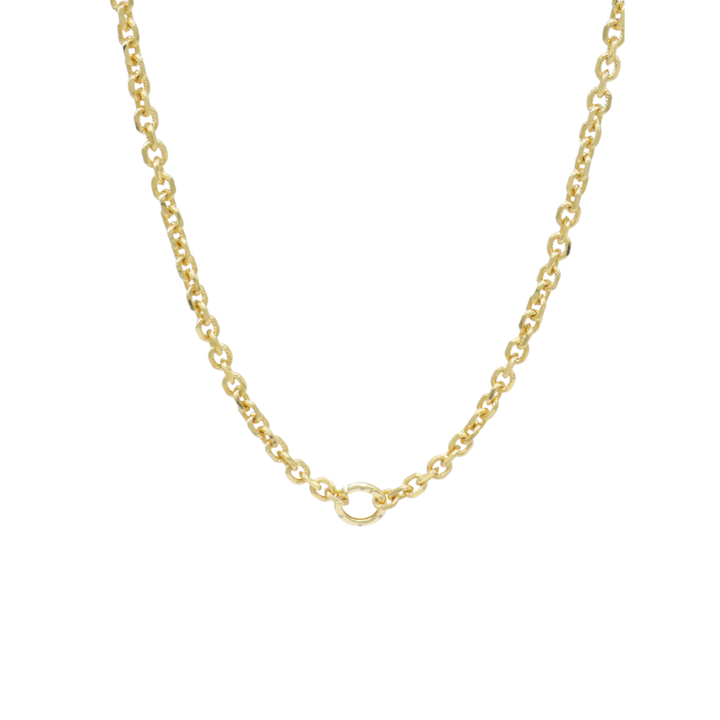 Lily Round Silver Carabiner