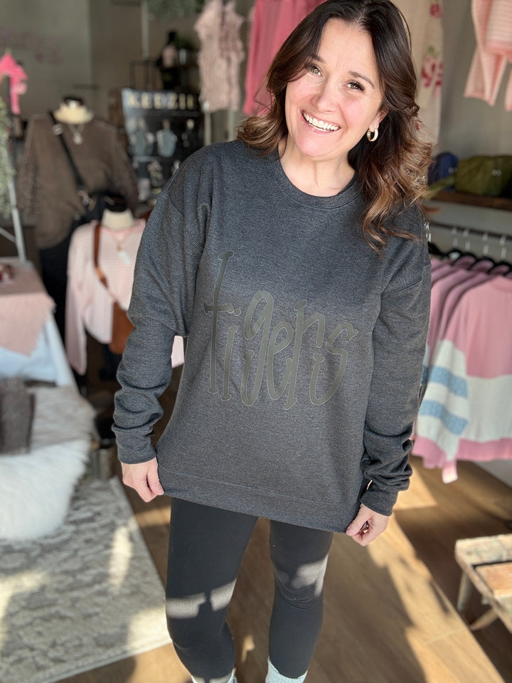 Tiger Charcoal Sweatshirt