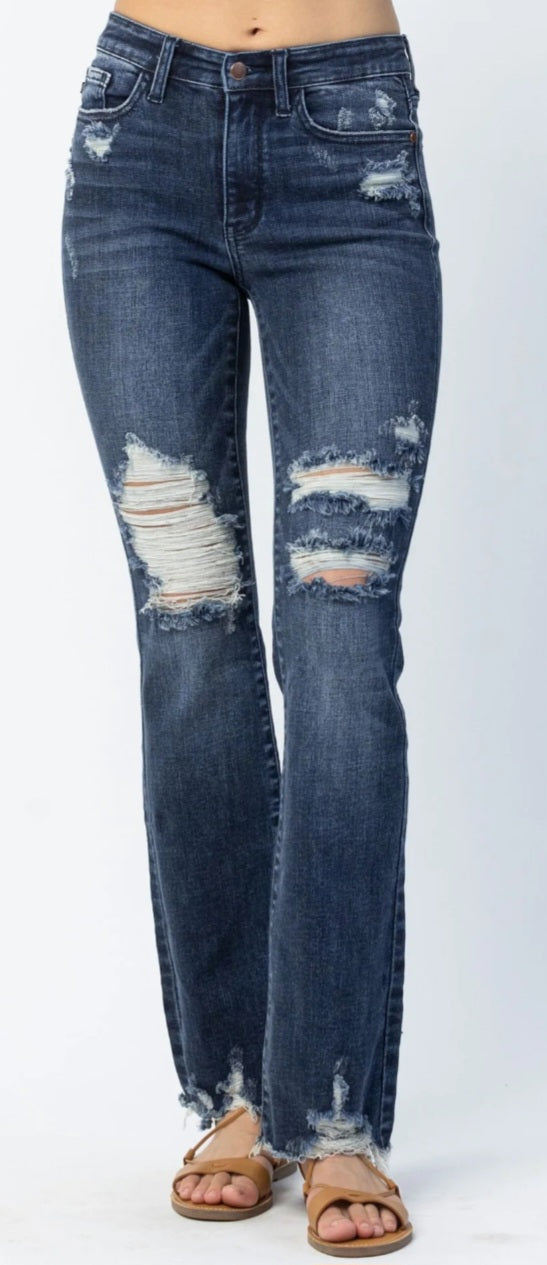 Judy Blue Mid-Rise Slim Bootcut