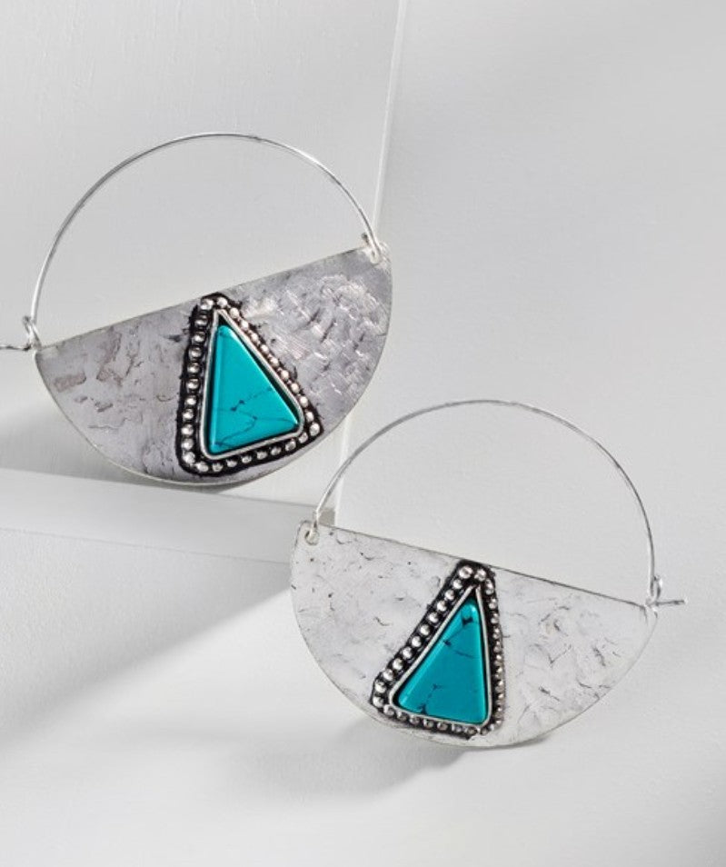 Artisan Hoop Earrings