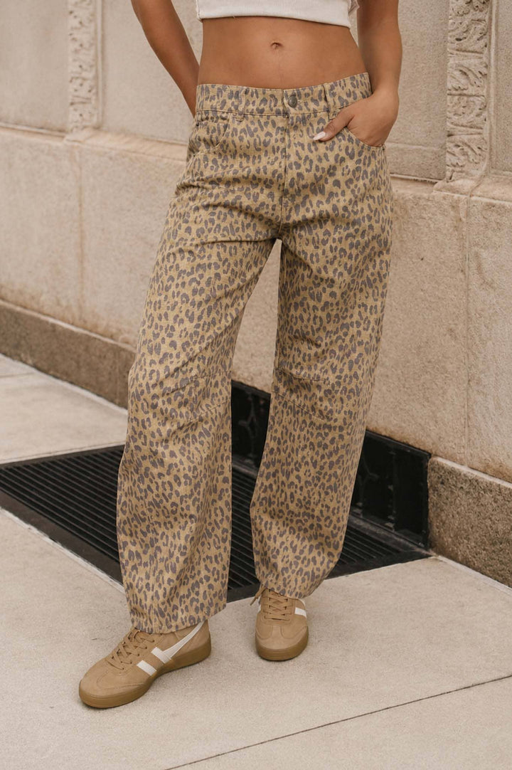 Wild Heart Leopard Jeans
