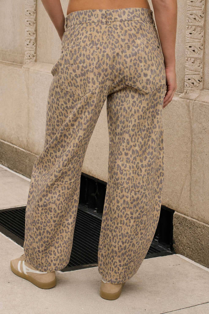 Wild Heart Leopard Jeans