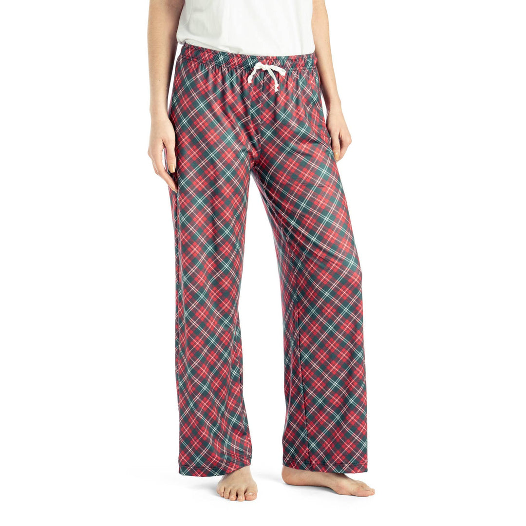 Holiday Plaid Pj Pants