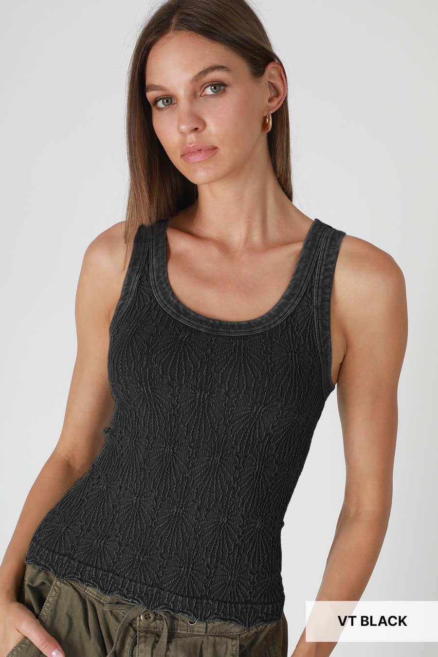 Vintage Reversible Lace Tank