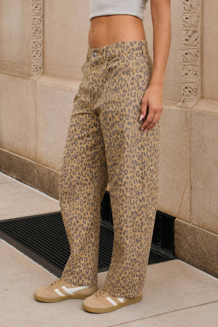 Wild Heart Leopard Jeans