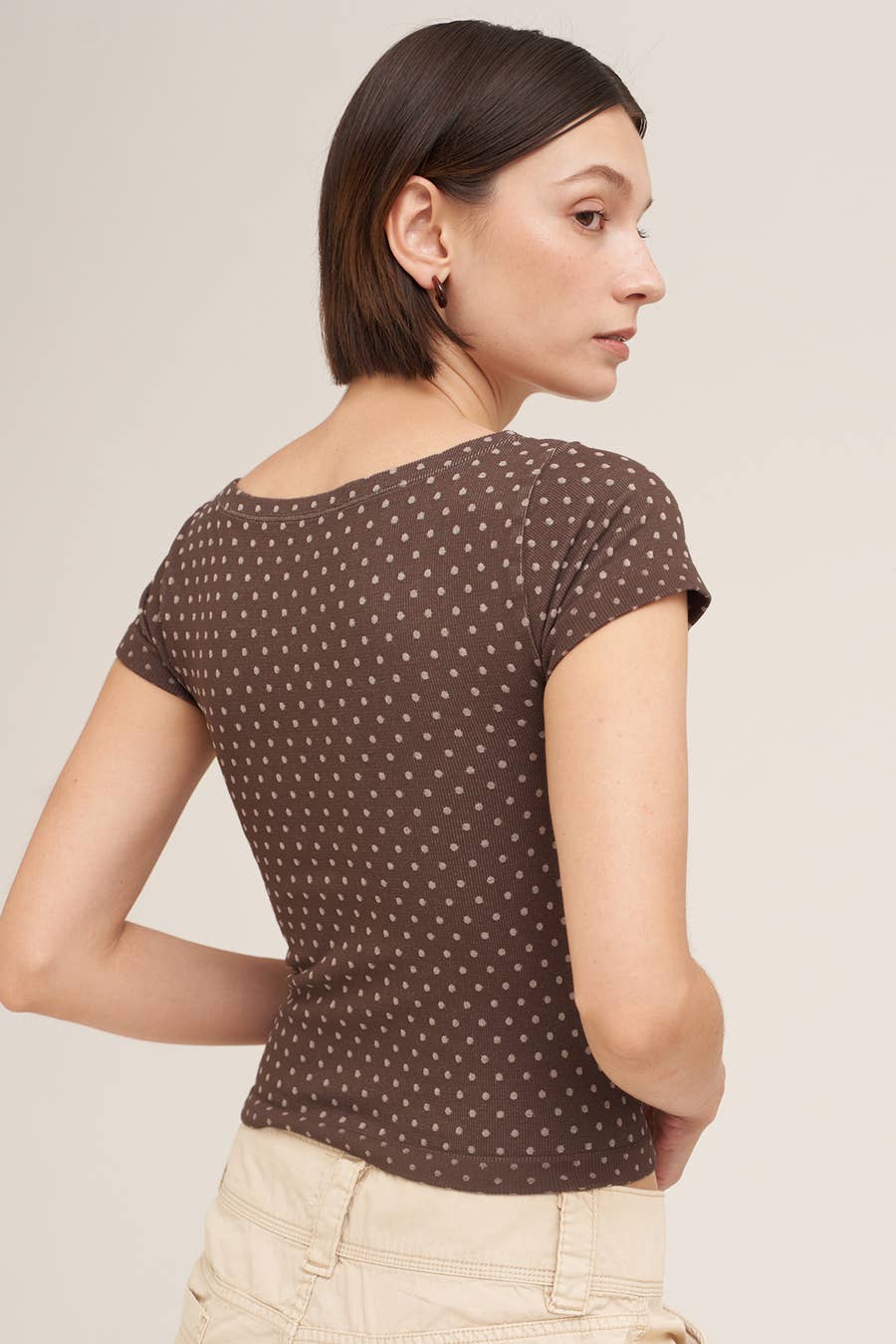 Reversible Polka Dot Tee