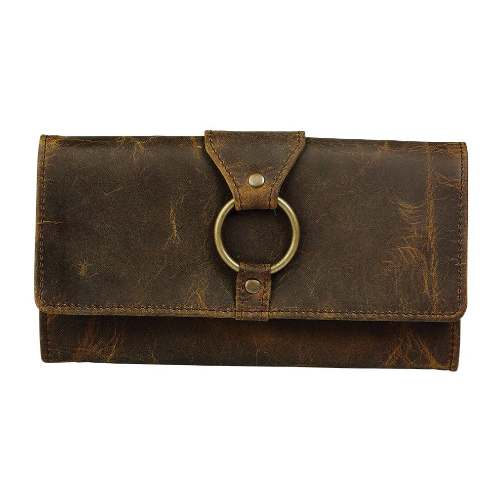 Leather Bag & Wallet Duo