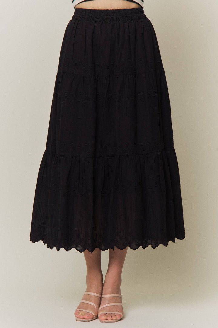Golden Hour Midi Skirt