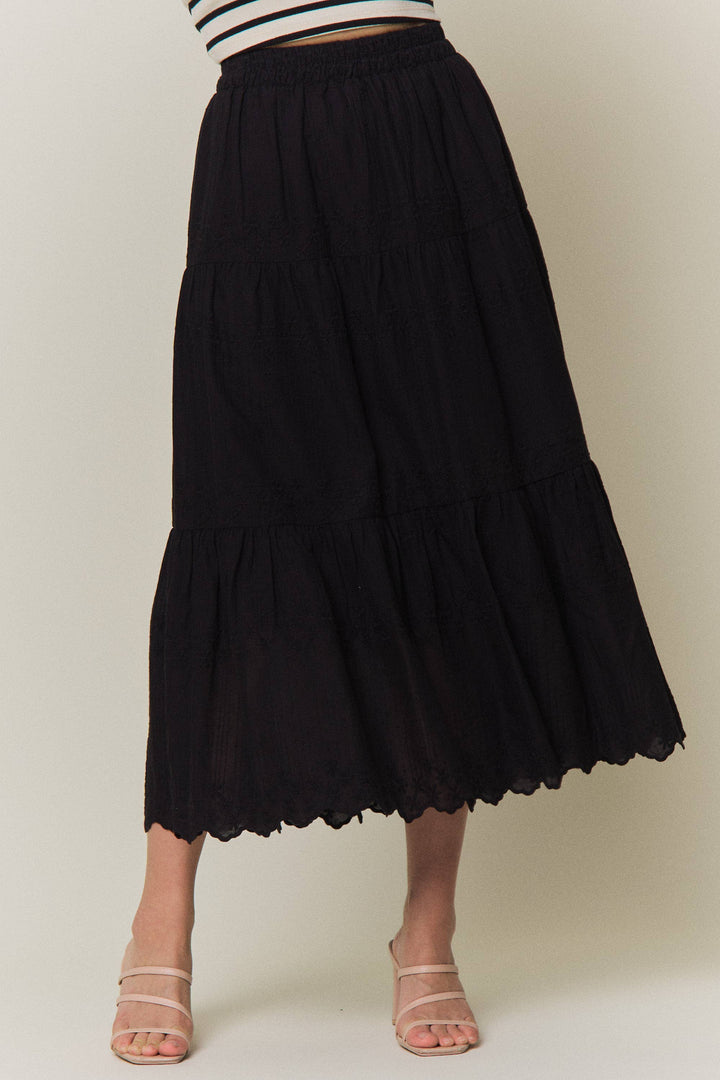 Golden Hour Midi Skirt