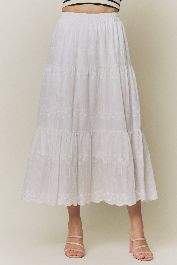 Golden Hour Midi Skirt