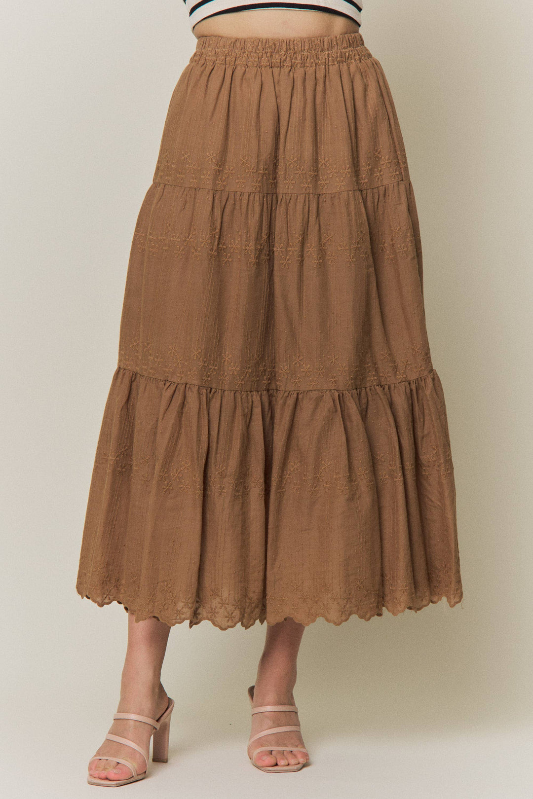 Golden Hour Midi Skirt