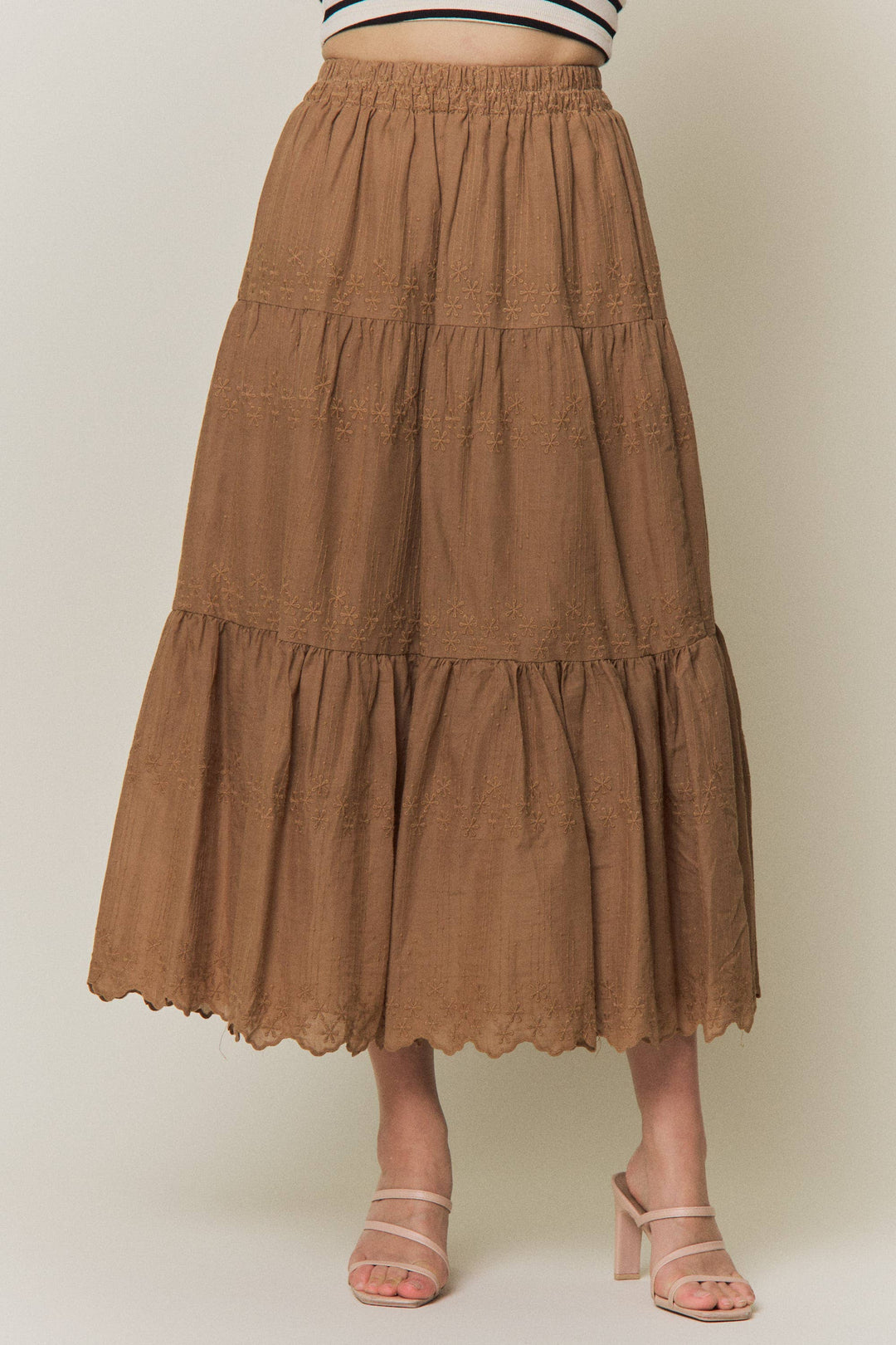 Golden Hour Midi Skirt