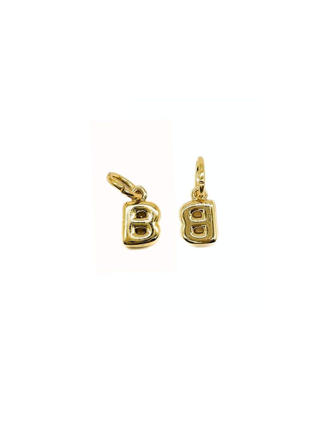 Gold Bubble Letters