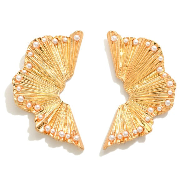 Fan Drop Earring