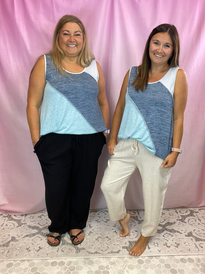 Three Tone Asymmetrical Tank