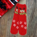 Plush Christmas Socks