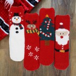 Plush Christmas Socks