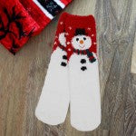Plush Christmas Socks