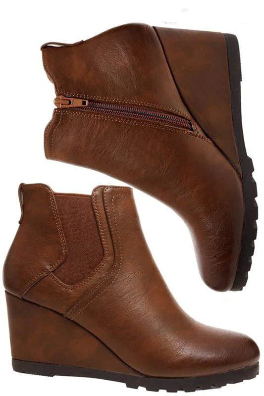 All Season Wedge Bootie