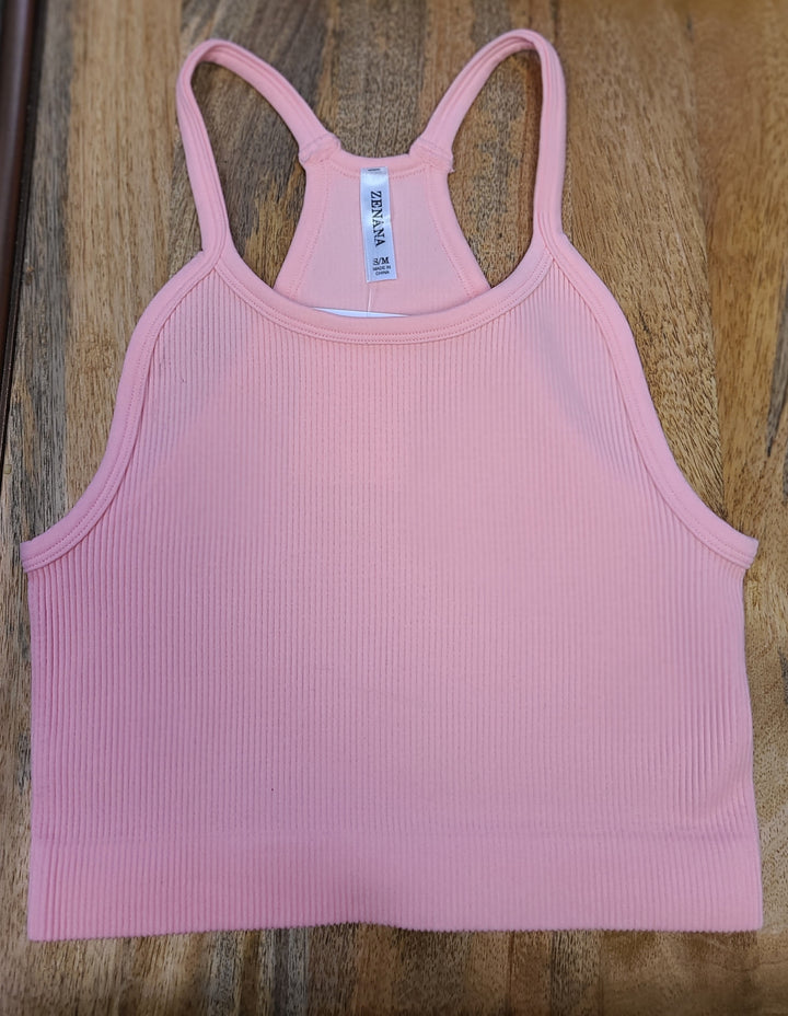 Ribbed Racerback Bralette