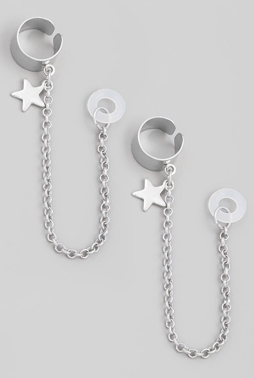 Star Chain Cuff Airpod Earrings