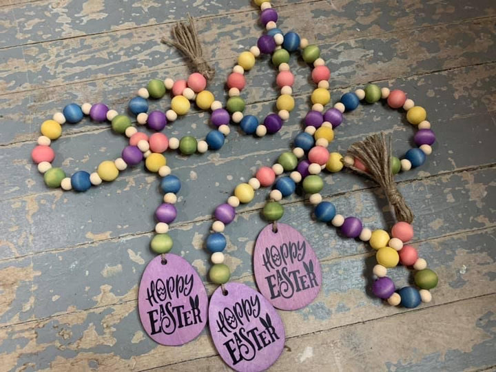 Hoppy Easter Beaded Garland