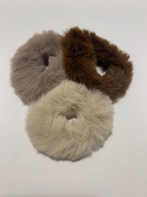 Fur Hair Ties